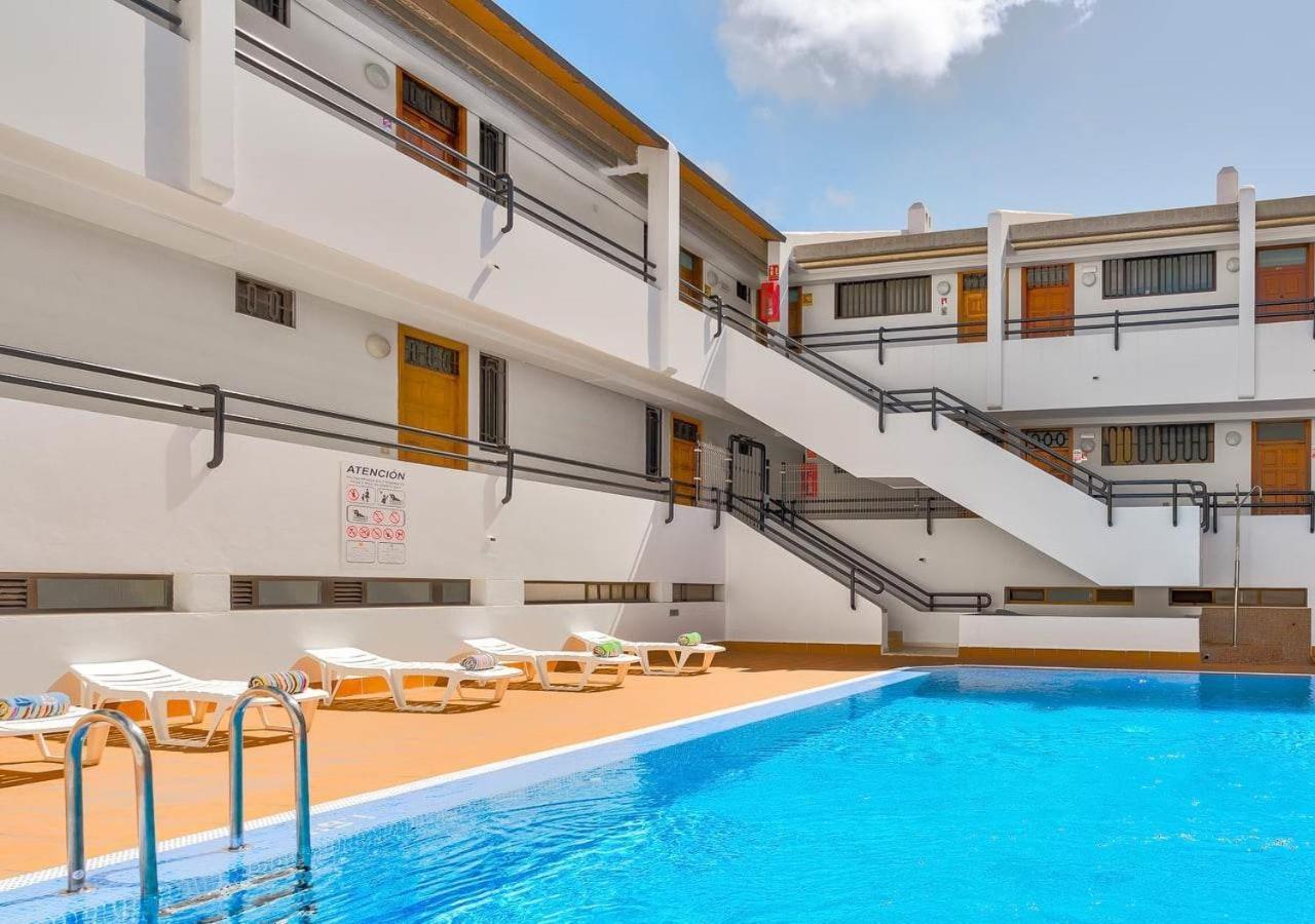 Stylish Flat And Pool With 3 Rooms, Sleeps 6, Los Cristianos Los Cristianos  Exteriör bild